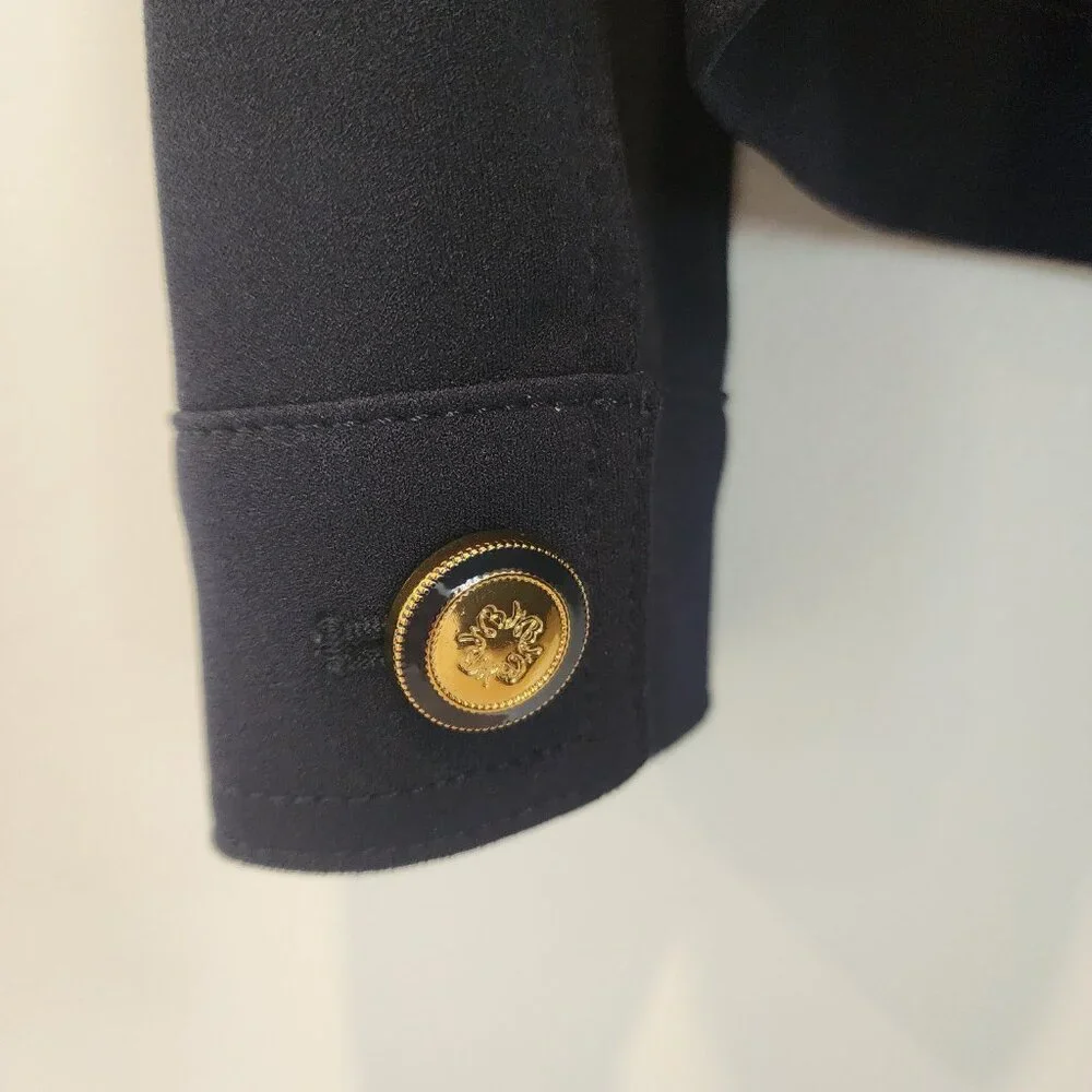 WHBM Tie Waist Shacket, Size 4, Like New - Picture 6 of 8